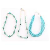 Lot of 3 Necklaces.