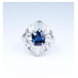 Spectacular Natural Madagascar Blue Sapphire