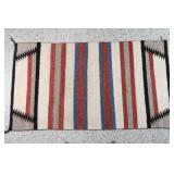 Navajo Double Saddle Blanket.