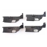 Lot of 4 EDM Arms VR-10 Stripped Receivers
