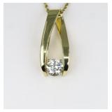 Stunning Custom Diamond Pendant