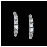 Stunning Diamond Designer Style Earrings