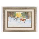 Painting by Bill Shaddix.