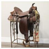 Vintage Mexican Saddle.