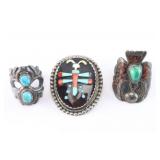 Collection of Native American Jewelry.