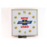 Chevrolet Lighted Wall Clock