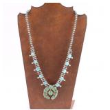 Navajo Two-Tone Squash Blossom