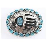 Navajo Turquoise Buckle,