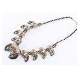 Bear Claw & Sterling Necklace.