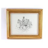 Joe Beeler Original Pen & Ink Artwork.