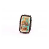 Navajo Turquoise Ring.