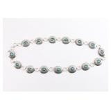 Shadow Box Turquoise Concho Belt.