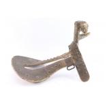 Northern Plains Hide Wrapped Saddle.