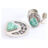 Navajo Buckle & Cuff Set.