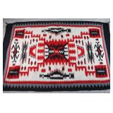 Large Navajo Storm Pattern Rug.