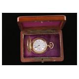Hampton Hunting Case Pocket Watch.