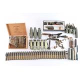Lot of Military MG Shells & Projectiles