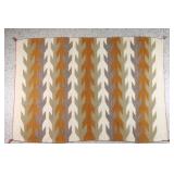 Navajo Rug w/Maize Design.