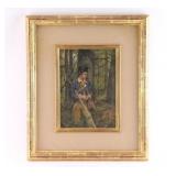 Fine Original 19th Century Watercolor.