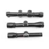 Lot of 3 Pistol Scopes