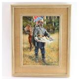 Original Oil Painting on Board.