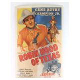 Gene Autry Movie Poster.
