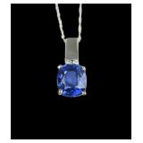 Alluring Lab Grown G.I.A. certified Blue