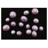 Lot of 16 Star Sapphires.