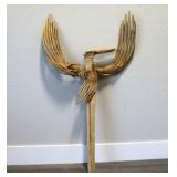 Phoenix Bird Saguaro Rib Sculpture.