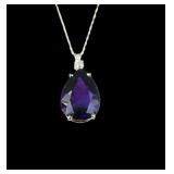 Amazing Very Fine Pear Shape Amethyst