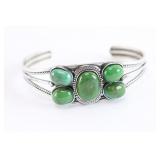 Green Turquoise Cuff.