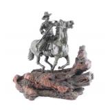 Bronze Sculpture of John Wayne.