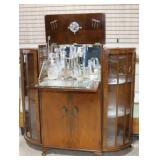 Antique Bar Cabinent.