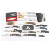 Lot of Folding Knives