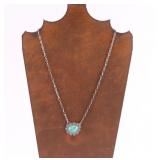 Navajo Concho Necklace.