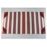 Navajo Double Saddle Blanket.