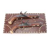 Pair of 18th Cent. Style Flintlock Pistols.