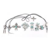 Lot of Bolo Ties & Centers.