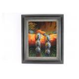 Original Acrylic on Board.