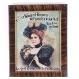 John Wieland Brewery Advertiser.