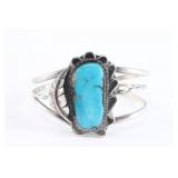 Navajo Turquoise Cuff Bracelet