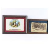 Vintage Photo and Advertiser