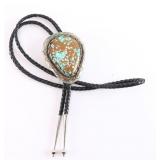 Navajo Turquoise Bolo Tie