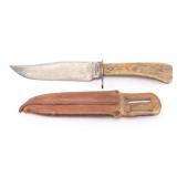 Rau & Kohnke Clipped Point Bowie Knife