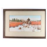 Original 'The Fur Seekers' by John Clymer