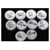 Lot of 10 Walking Liberty Silver Dollars
