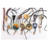 Lot of 14 Mason Bolo Ties