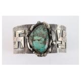 Navajo Whirling Good Luck Cuff