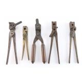 Lot of 5 Large Caliber Rifle Molds