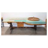 Antique Mason Geo. Mason & Co. Roulette Table